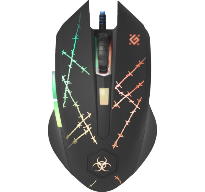 Mysz gamingowa Defender Forced GM-020L + Podkładka + Bonus War Thunder